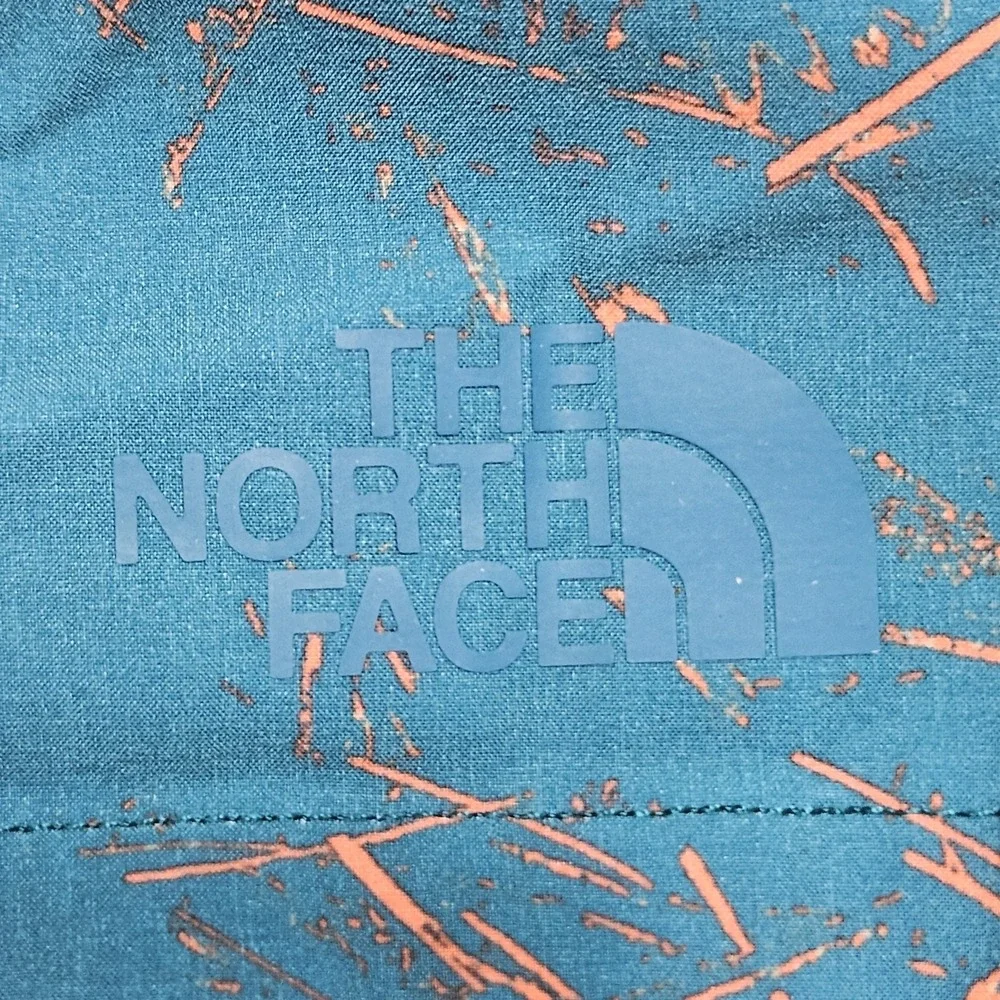 The North Face Wander Short Mens XL Blue Coral Valley Print Standard Fit Elastic